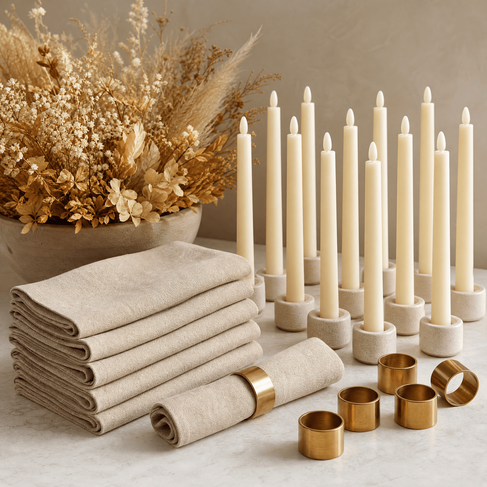 Tablescape Kit — Warm
